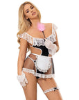 SUBBLIME - 954314 COSTUME DA CAMERIERA SEXY NERO/BIANCO L/XL - SUBBLIME COSTUMES - Intimo per le occasioni speciali | The Game Lingerie