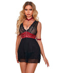 SUBBLIME - 954437 ABITO BONDAGE IN PIZZO NERO L/XL - SUBBLIME DRESSES - Intimo per le occasioni speciali | The Game Lingerie