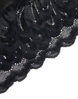 SUBBLIME - BABYDOLL CON PETTO STAMPA FLOREALE NERO S/M - SUBBLIME BABYDOLLS - Intimo per le occasioni speciali | The Game Lingerie