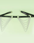 SUBBLIME - CINTURA CON CATENA IN PELLE NERA TAGLIA UNICA - SUBBLIME FETISH - Intimo per le occasioni speciali | The Game Lingerie