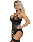 SUBBLIME - CORSET CENTRALE LACCI S / M - SUBBLIME CORSETS - Intimo per le occasioni speciali | The Game Lingerie