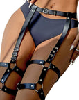 SUBBLIME - IMBRAGATURA CON ANELLI TAGLIA UNICA - SUBBLIME FETISH - Intimo per le occasioni speciali | The Game Lingerie