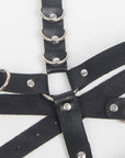 SUBBLIME - IMBRAGATURA CON ANELLI TAGLIA UNICA - SUBBLIME FETISH - Intimo per le occasioni speciali | The Game Lingerie
