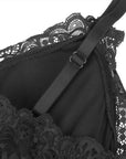 SUBBLIME - ORSACCHIOTTO CON DETTAGLI IN PIZZO FLOREALE NERO L/XL - SUBBLIME BODIES - Intimo per le occasioni speciali | The Game Lingerie