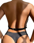 SUBBLIME - PETTORINA CON CATENE AD ANELLI GRANDI TAGLIA UNICA - SUBBLIME FETISH - Intimo per le occasioni speciali | The Game Lingerie