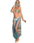 SUBBLIME - SET DI LINGERIE BLU STILE INDIA S/M - SUBBLIME SETS - Intimo per le occasioni speciali | The Game Lingerie