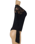 SUBBLIME - TEDDY ORECCHINO CON MOTIVO FLOREALE S / M - SUBBLIME BODIES - Intimo per le occasioni speciali | The Game Lingerie