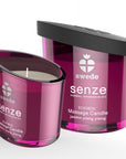 SWEDE - CANDELA DA MASSAGGIO ESTATICO SENZE - GELSOMINO, YLANG YLANG - SWEDE - Intimo per le occasioni speciali | The Game Lingerie