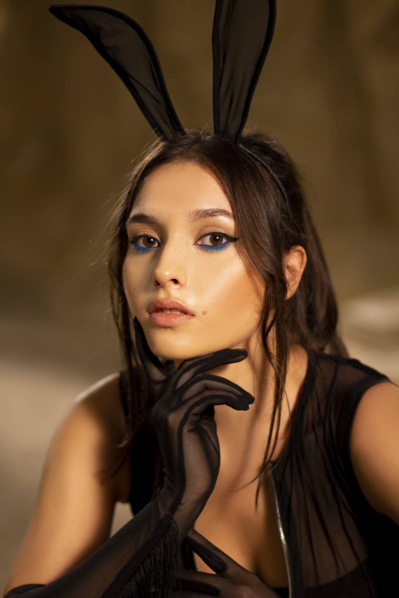 Techno Bunny Ears - Cerchietto con orecchie da coniglietta - BÆD STORIES - The Game Lingerie