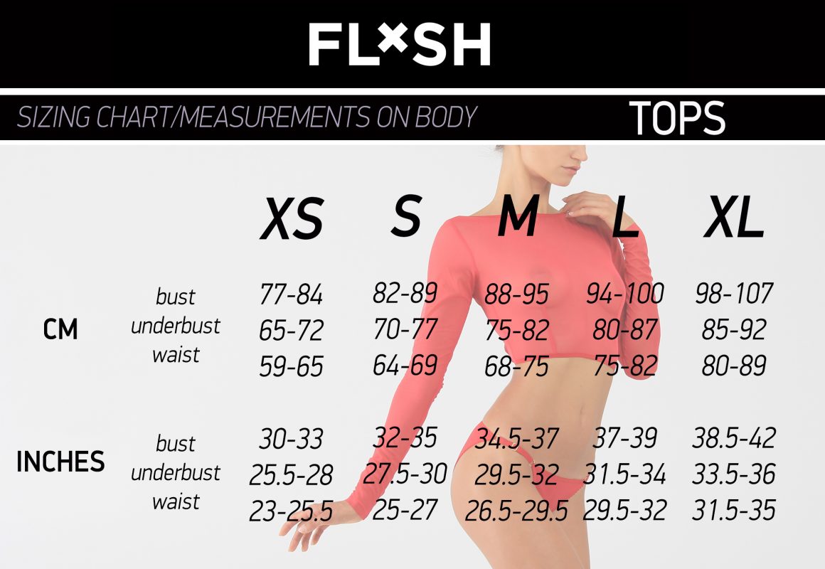 Top corto con scollo a barca e maniche lunghe nero - Flash You and Me - The Game Lingerie