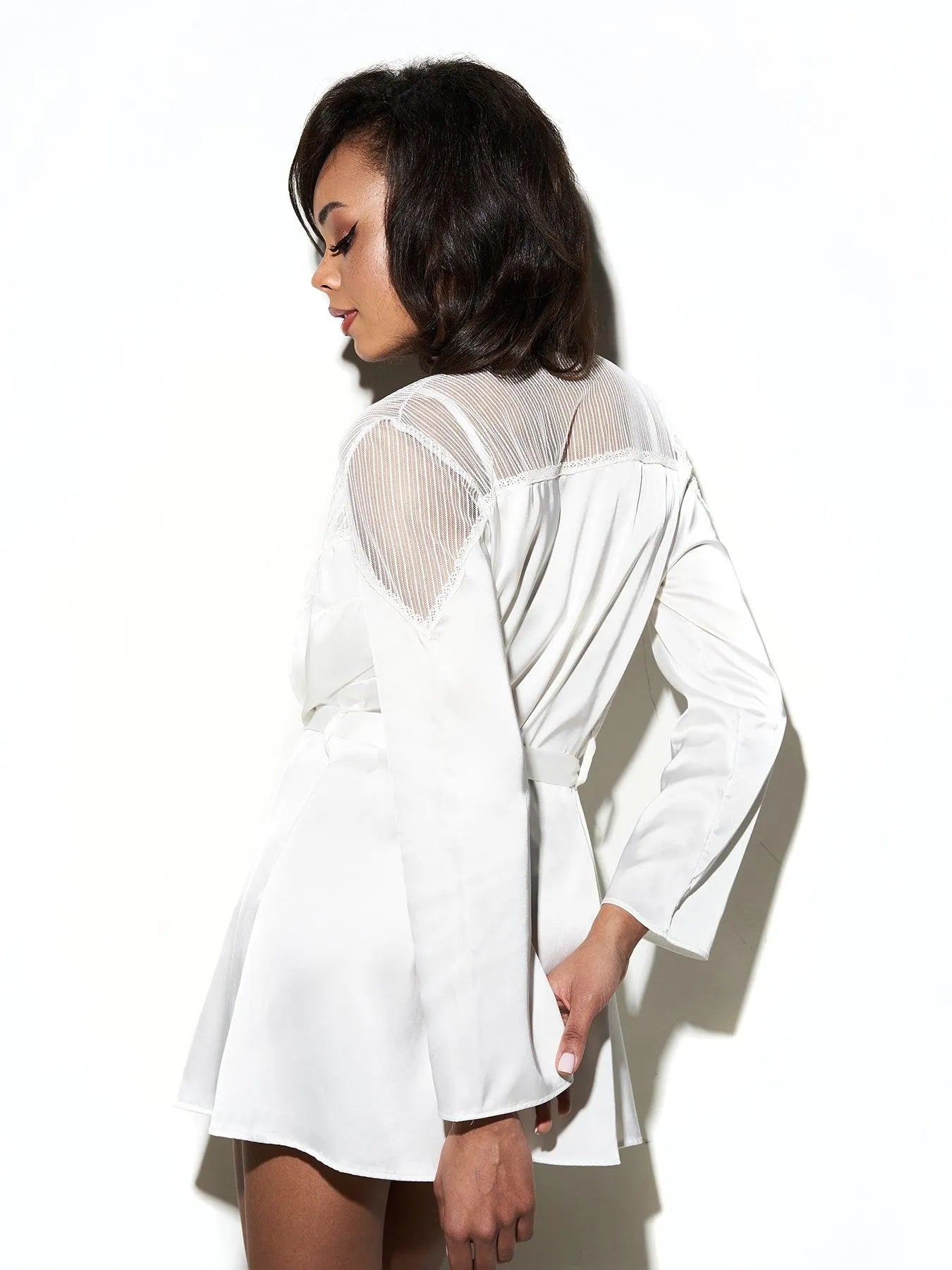 Vestaglia bianca BRIDE - BÆD STORIES - The Game Lingerie