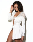 Vestaglia bianca BRIDE - BÆD STORIES - The Game Lingerie
