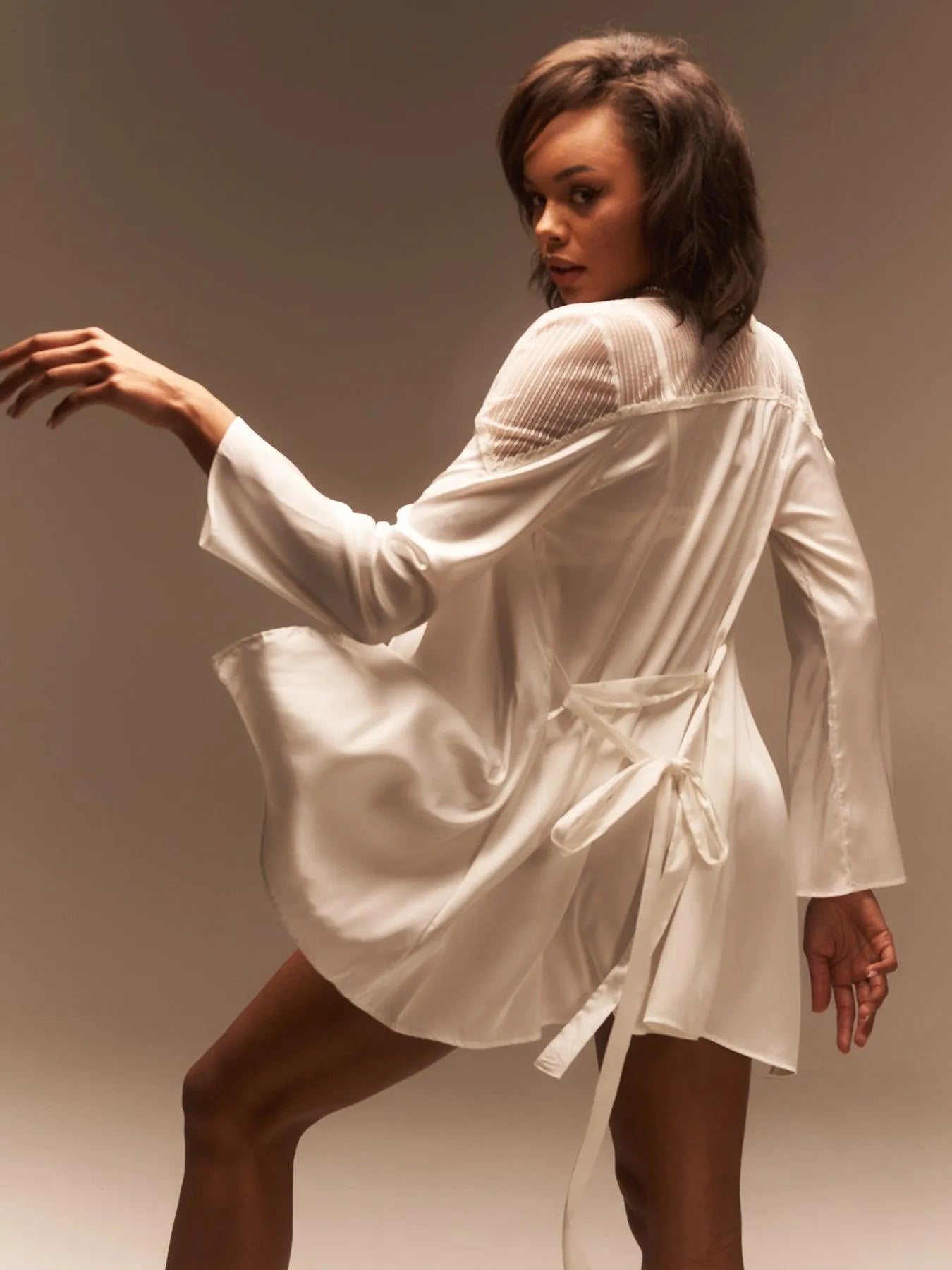 Vestaglia bianca BRIDE - BÆD STORIES - The Game Lingerie