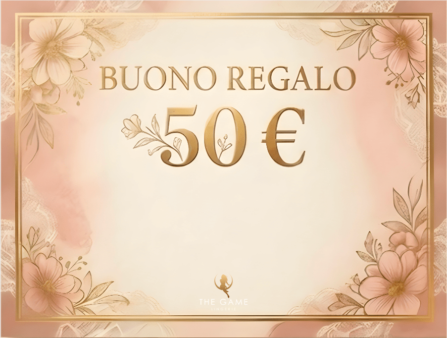 BUONI REGALO - Intimo per le occasioni speciali | The Game Lingerie
