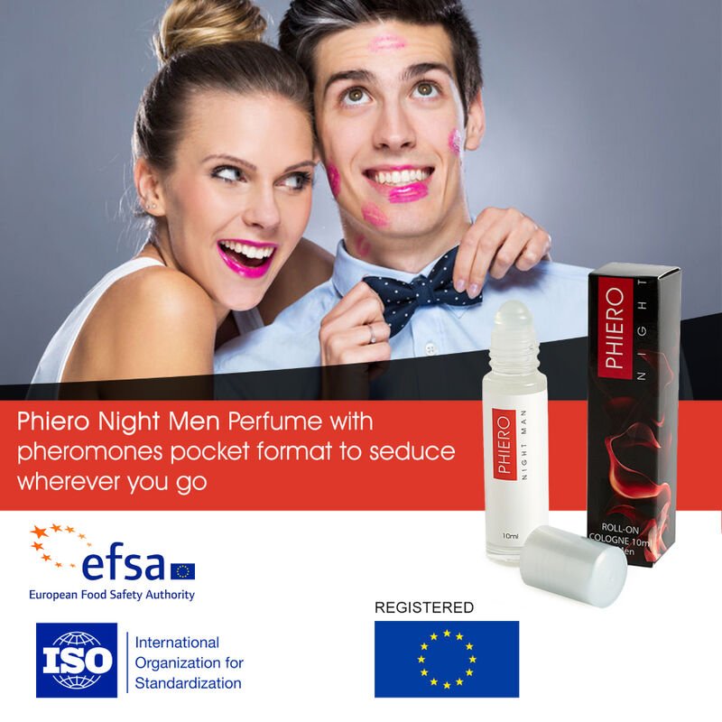 500 COSMETICS - PHIERO NIGHT MAN PROFUMO AI FEROMONI DA UOMO CON ROLL - ON - 500COSMETICS - Intimo per le occasioni speciali | The Game Lingerie