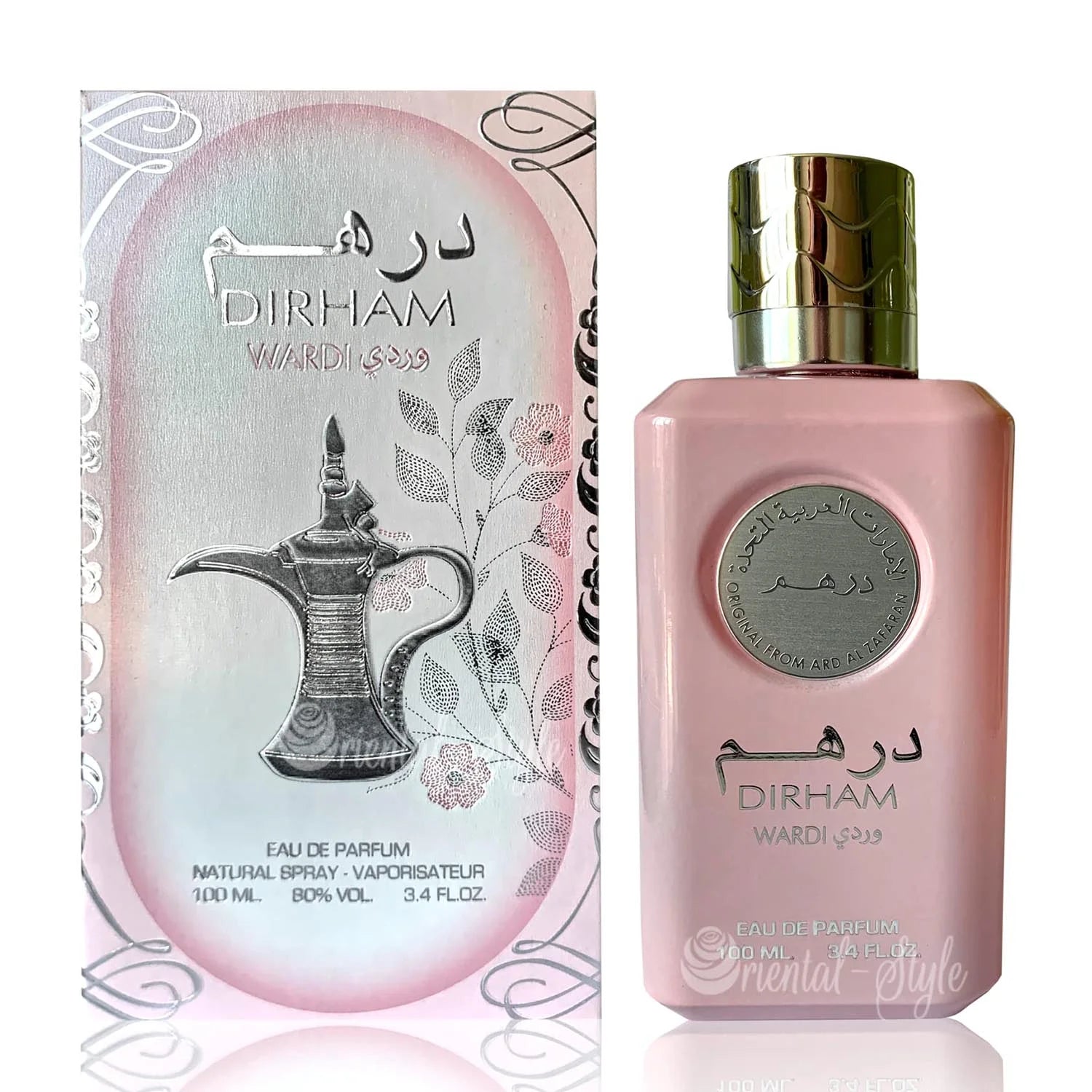 Ard Al Zaafaran Dirham Wardi Eau De Parfum 100ml – Fragranza Floreale e Fruttata da Donna