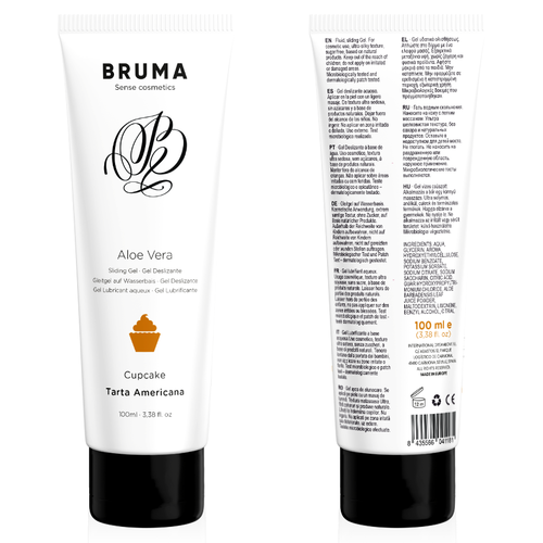 BRUMA - GEL SCORREVOLE ALOE VERA GUSTO CUPCAKE-PINA COLADA-NATURALE 100 ML
