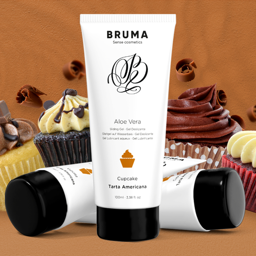BRUMA - GEL SCORREVOLE ALOE VERA GUSTO CUPCAKE-PINA COLADA-NATURALE 100 ML