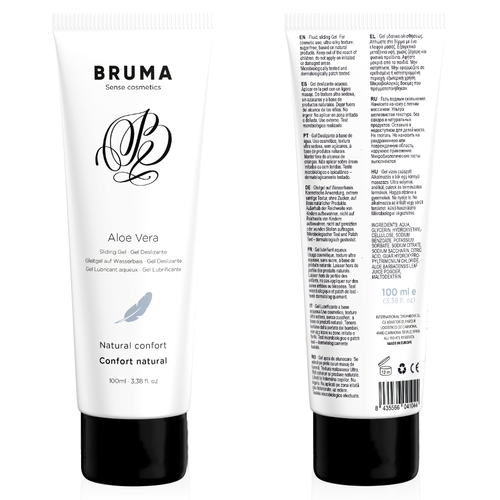 BRUMA - GEL SCORREVOLE ALOE VERA GUSTO CUPCAKE-PINA COLADA-NATURALE 100 ML