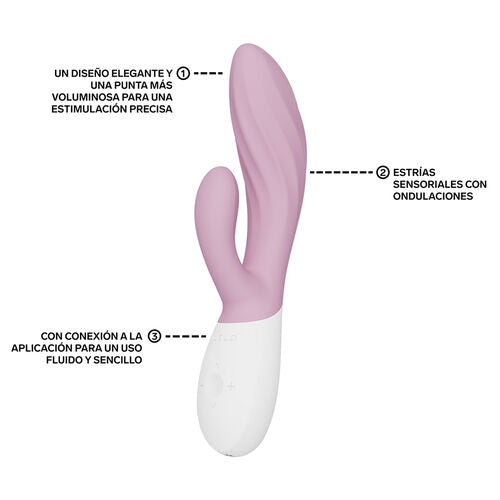 LELO INA TWIST™ – Doppio Vibratore Rabbit per Punto G e Clitoride