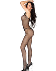 Bodystocking a Rete Con Cavallo Aperto - Nero | Leg Avenue 89375