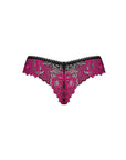 Culotte Mutandine in Pizzo Nero con Ricami a Rose Rosenty | Obsessive 185997