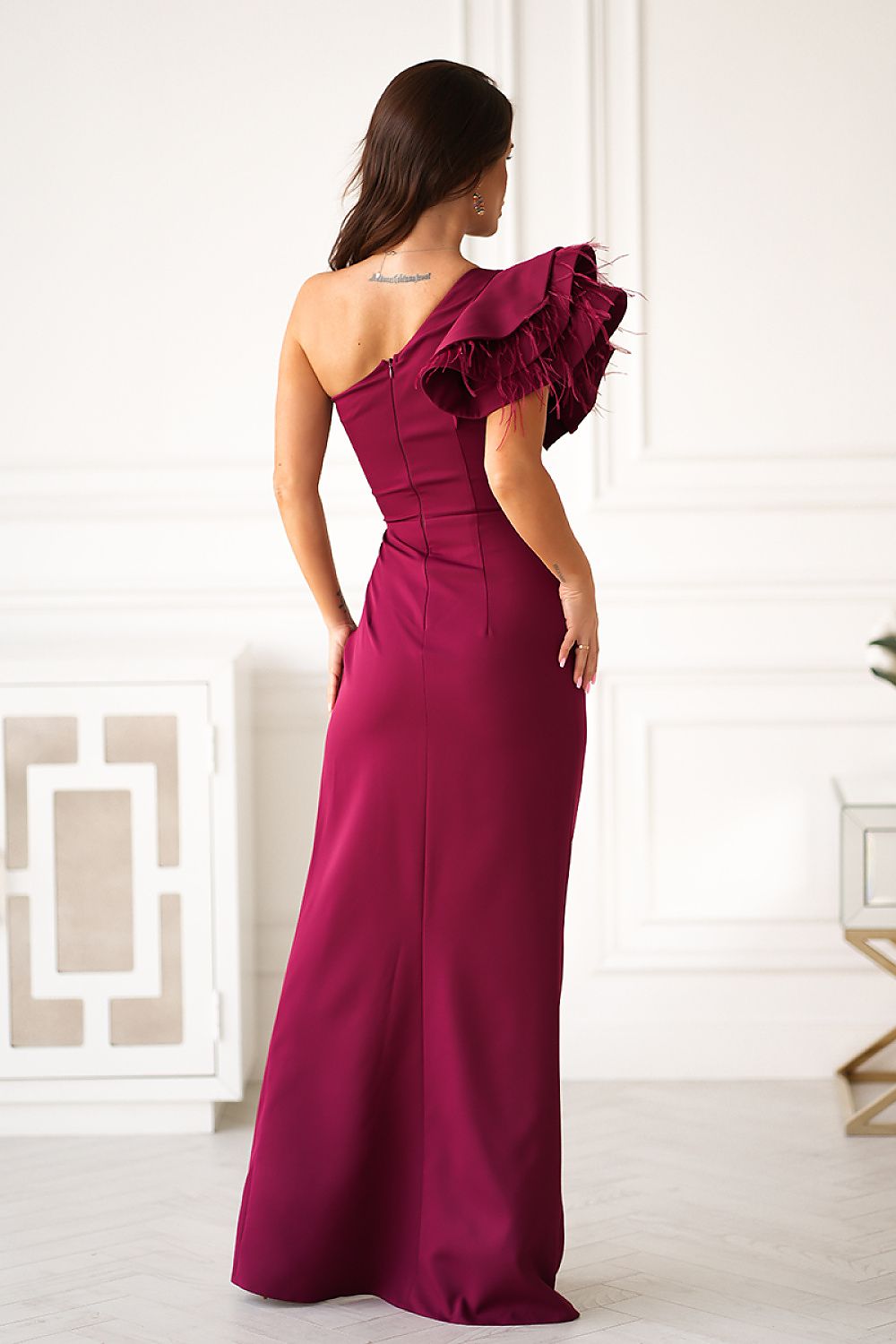  Vestito lungo model 202380 Bicotone 