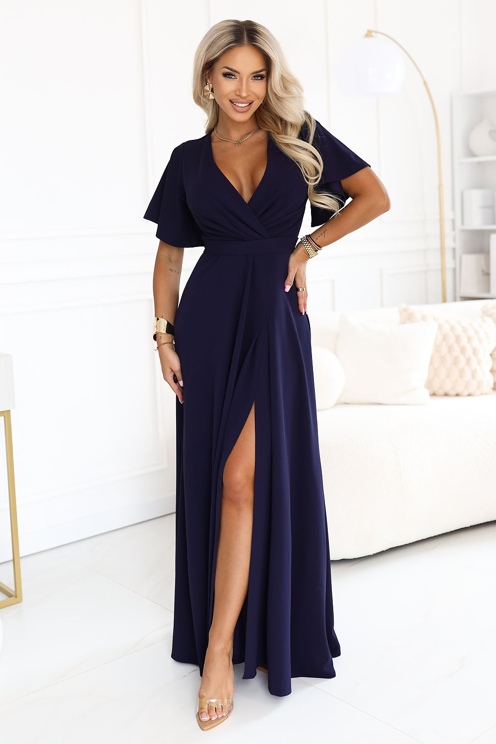  Vestito lungo model 231214 Numoco 