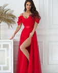  Vestito lungo model 196096 Bicotone 