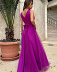  Vestito lungo model 192639 Bicotone 
