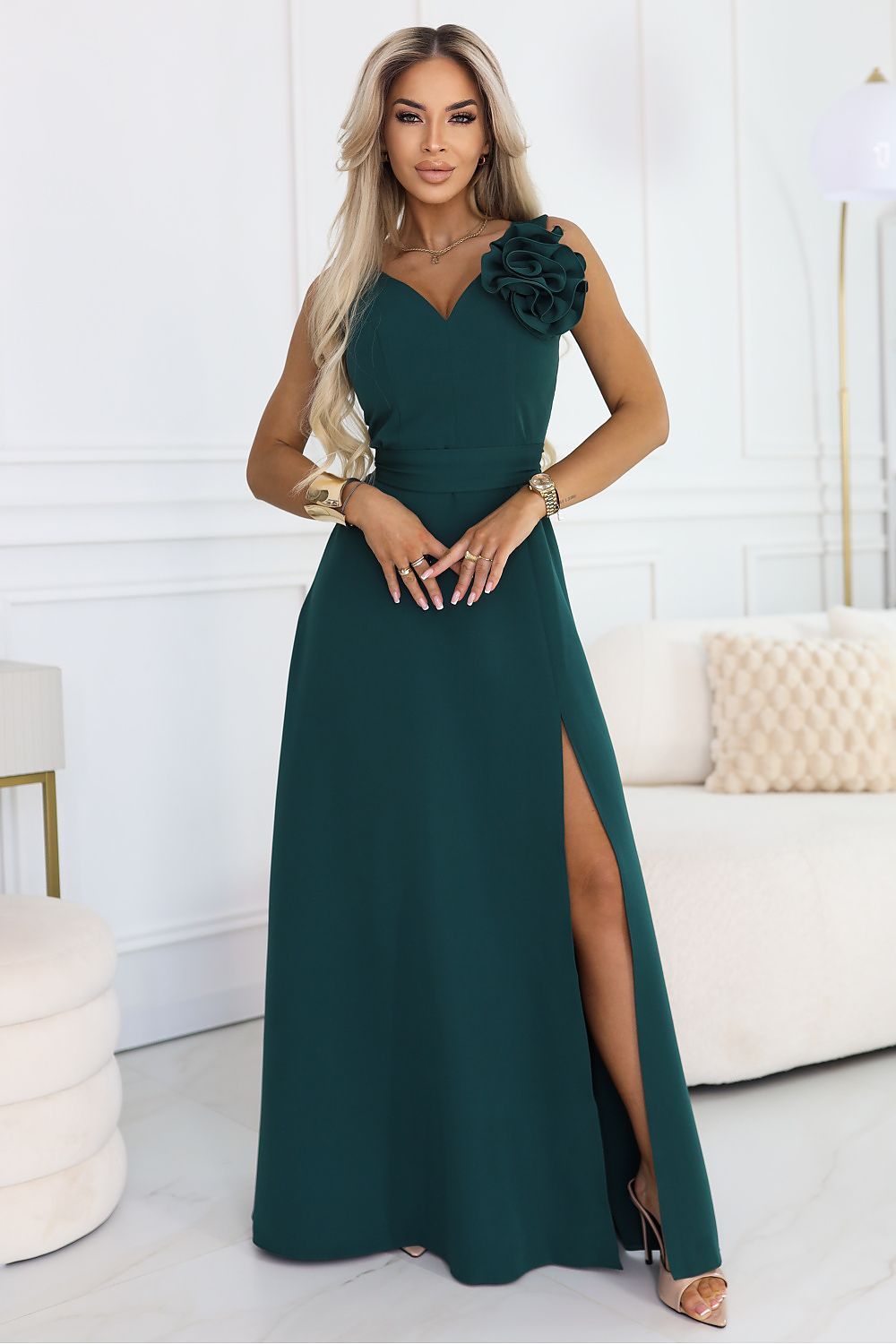  Vestito lungo model 227061 Numoco 