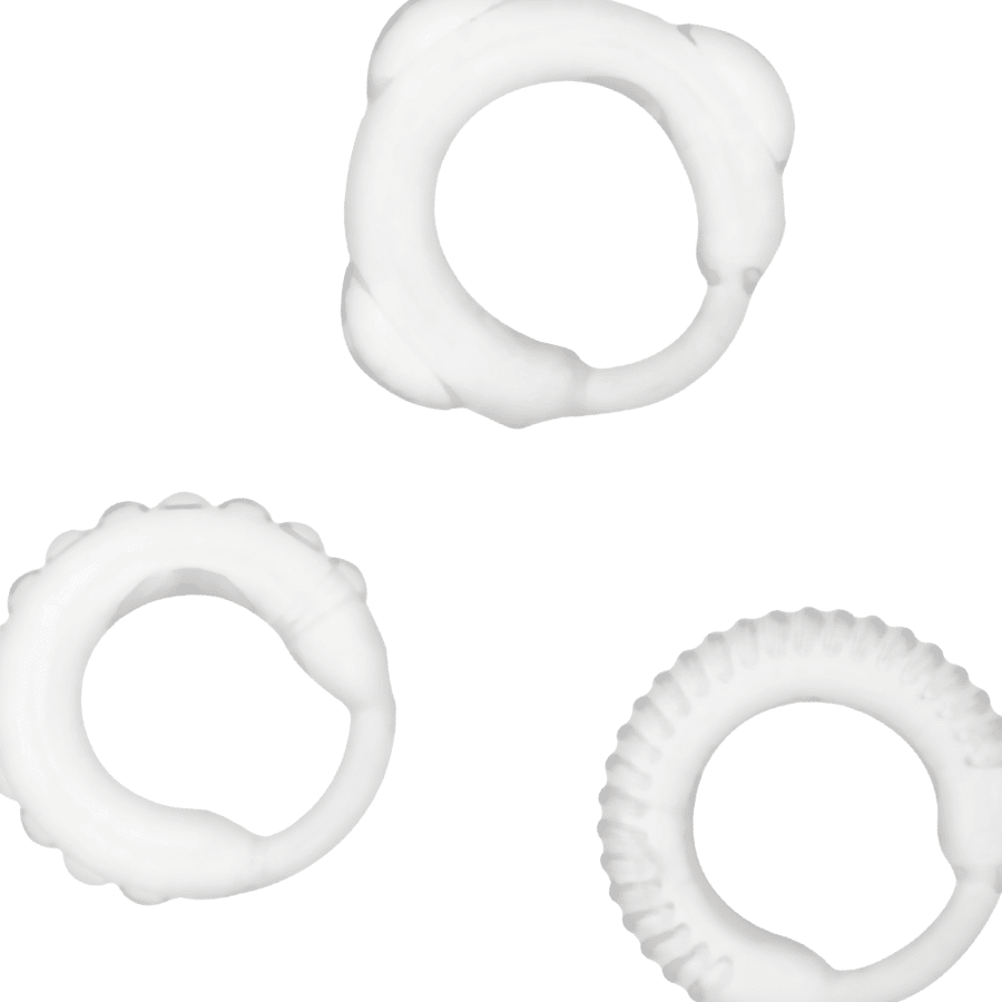 ADDICTED TOYS - SET C - RING TRASPARENTE - ADDICTED TOYS - Intimo per le occasioni speciali | The Game Lingerie