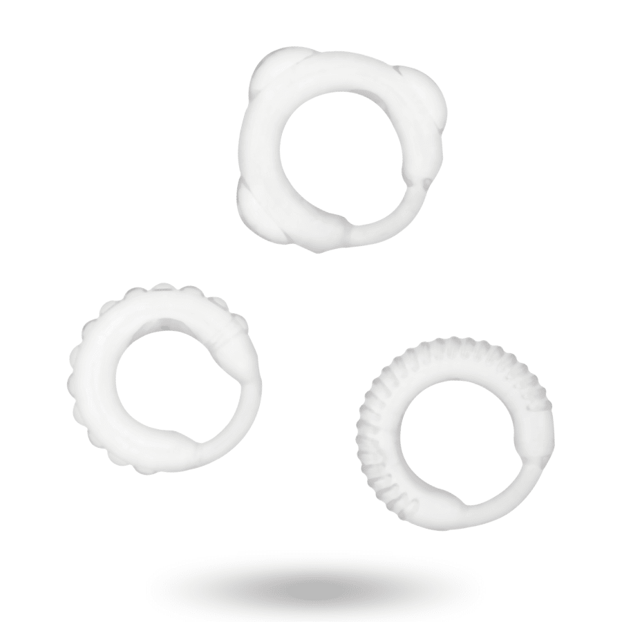 ADDICTED TOYS - SET C - RING TRASPARENTE - ADDICTED TOYS - Intimo per le occasioni speciali | The Game Lingerie