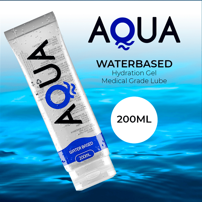AQUA QUALITY - LUBRIFICANTE A BASE ACQUA 200 ML - AQUA QUALITY - Intimo per le occasioni speciali | The Game Lingerie