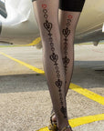 Autoreggente fantasia cuori - Samarcanda - Trasparenze - The Game Lingerie