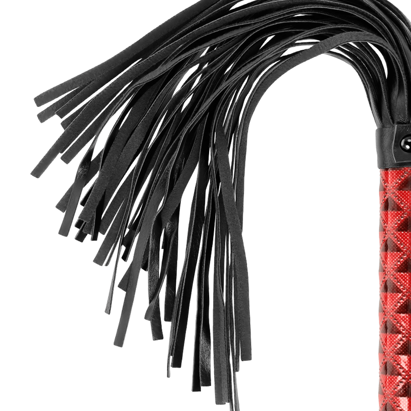BEGME - FLOGGER IN PELLE VEGANA EDIZIONE ROSSA - BEGME RED EDITION - Intimo per le occasioni speciali | The Game Lingerie