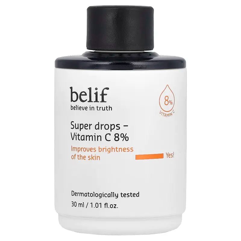 Belif Super Drops Vitamin C 8% (30ml) - K-BEAUTY - BELIF - Intimo per le occasioni speciali | The Game Lingerie