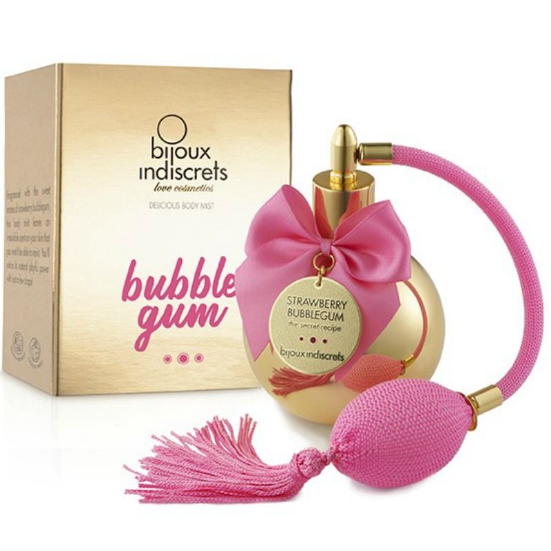 BIJOUX - BUBBLE GUM BODY MIST FRAGOLA GUM 100 ML - BIJOUX LOVE COSMETIQUES - Intimo per le occasioni speciali | The Game Lingerie