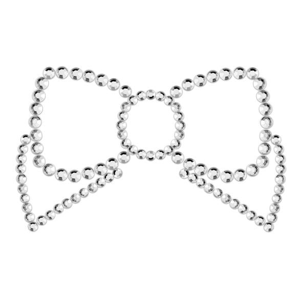 BIJOUX - COPRI CAPEZZOLI ARGENTO MIMI BOW - BIJOUX JEWELRY - Intimo per le occasioni speciali | The Game Lingerie