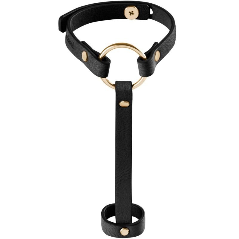 BIJOUX - INDISCRETS BRACCIALE MAZE/IMBRAGATURA A MANO NERO - BIJOUX MAZE - Intimo per le occasioni speciali | The Game Lingerie