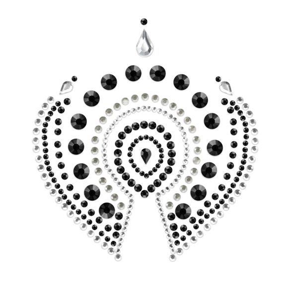 BIJOUX - INDISCRETS FLAMBOYANT NERO & ARGENTO - BIJOUX DESIRE METALLIQUE - Intimo per le occasioni speciali | The Game Lingerie