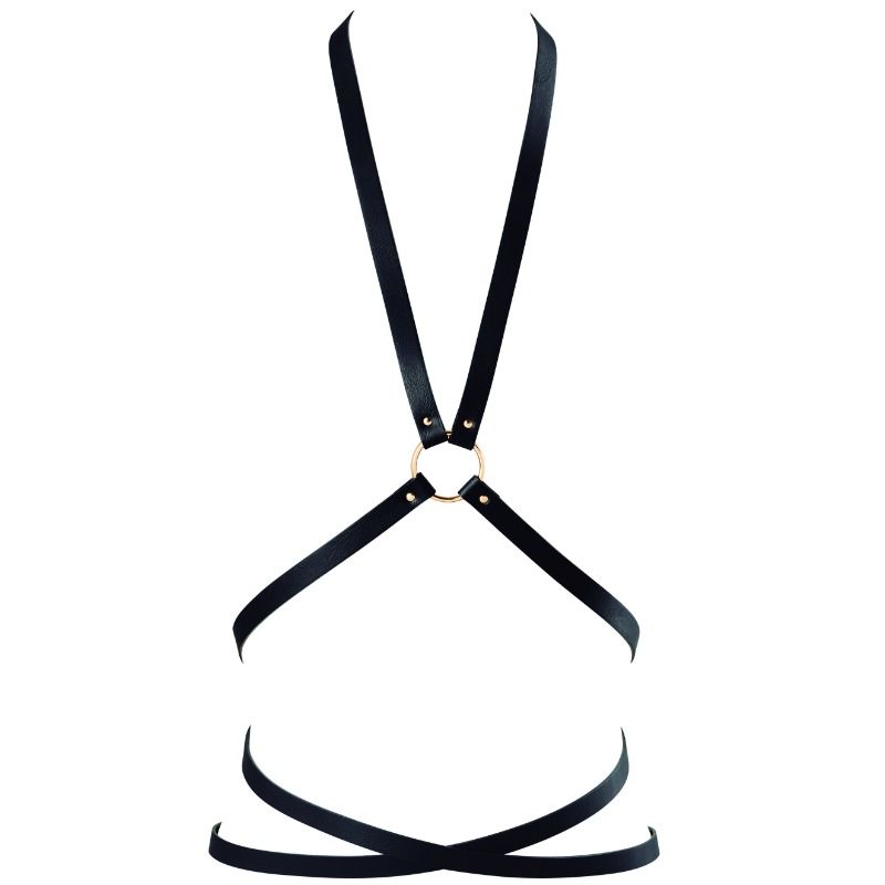 BIJOUX INDISCRETS MAZE - PETTORINA MULTIVIE NERA - BIJOUX MAZE - Intimo per le occasioni speciali | The Game Lingerie