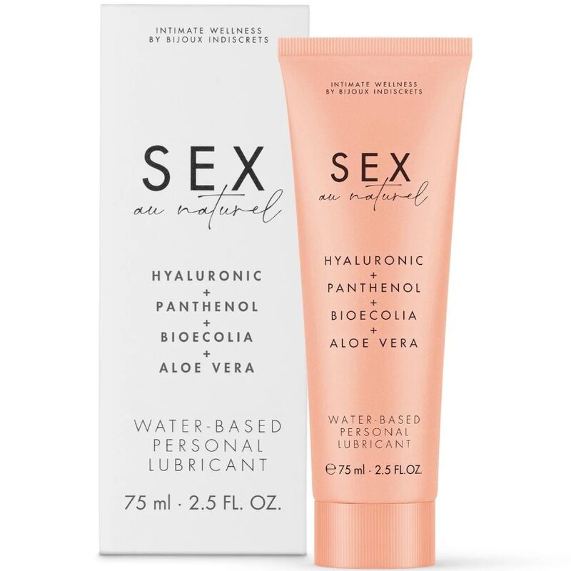 BIJOUX - LUBRIFICANTE PERSONALE A BASE D'ACQUA 75 ML - BIJOUX AU NATUREL - Intimo per le occasioni speciali | The Game Lingerie