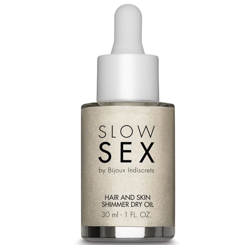 BIJOUX - SLOW SEX OLIO SECCO ILLUMINANTE MULTIFUNZIONE 30 ML - BIJOUX SLOW SEX - Intimo per le occasioni speciali | The Game Lingerie
