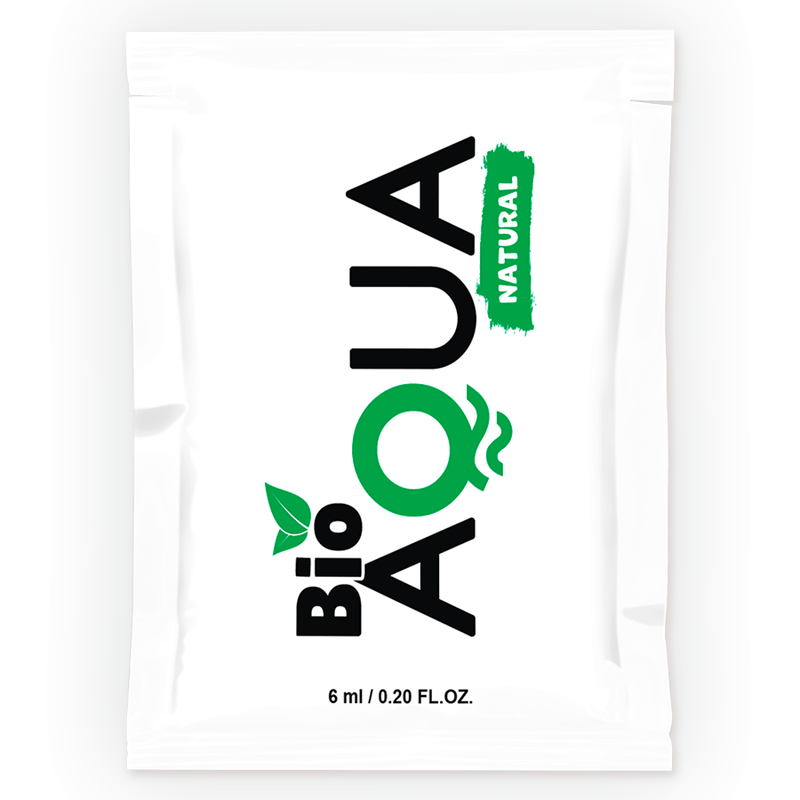 BIOAQUA - LUBRIFICANTE A BASE ACQUA INGREDIENTI NATURALI 6 ML - BIOAQUA - Intimo per le occasioni speciali | The Game Lingerie