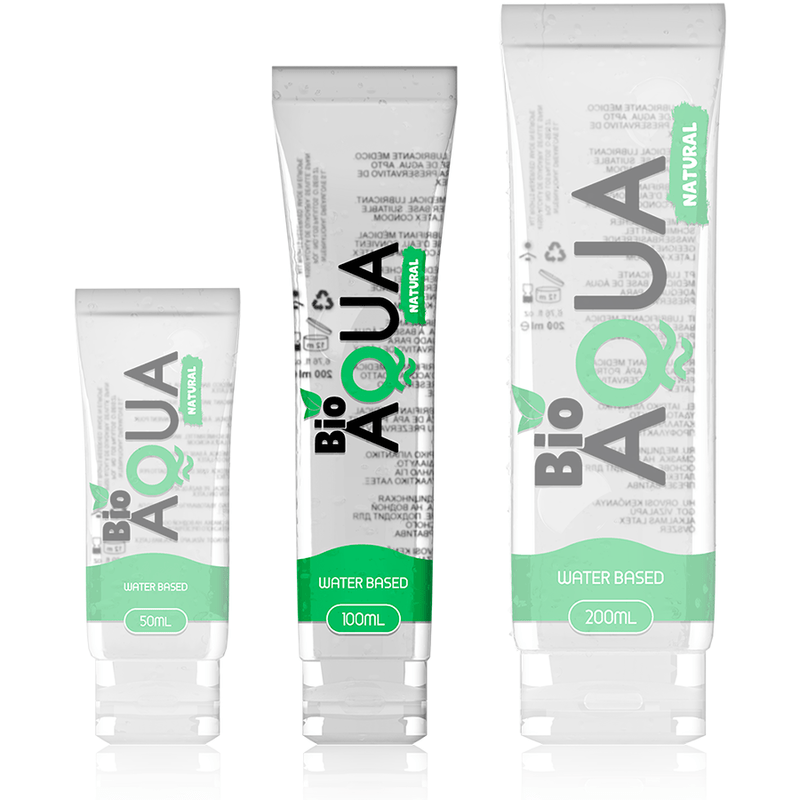 BIOAQUA - LUBRIFICANTE INGREDIENTI NATURALI A BASE ACQUA 100 ML - BIOAQUA - Intimo per le occasioni speciali | The Game Lingerie