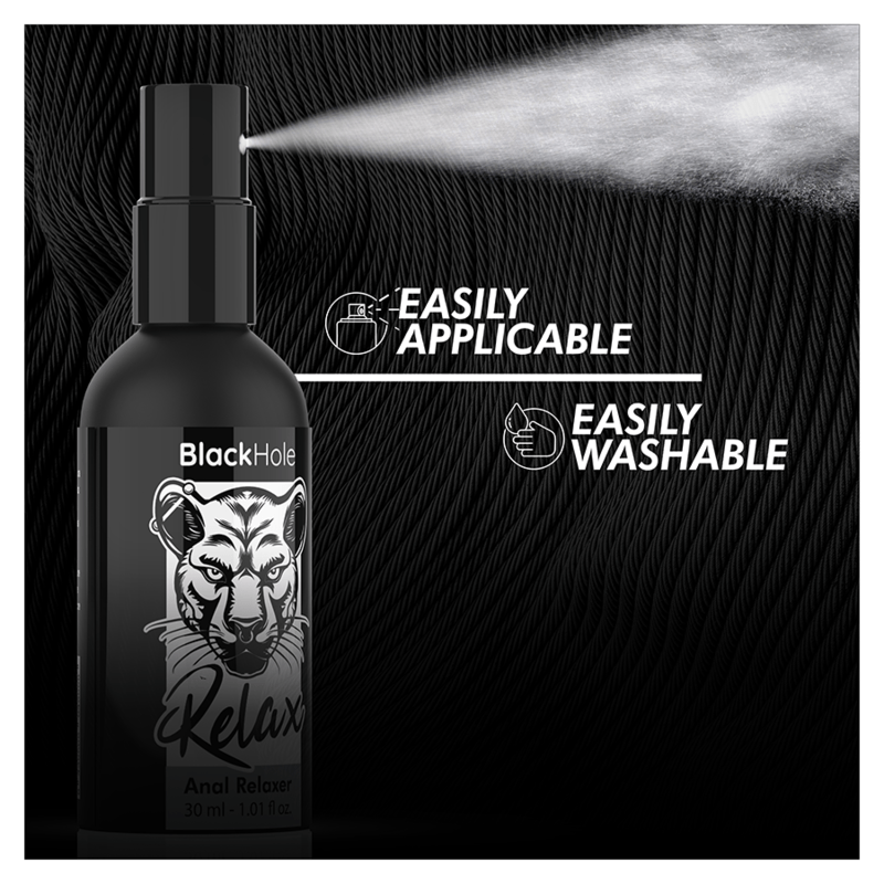 BLACK HOLE - SPRAY RILASSANTE ANALE EXPLORER 30 ML - BLACK HOLE - Intimo per le occasioni speciali | The Game Lingerie