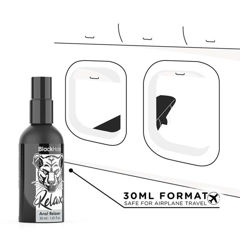 BLACK HOLE - SPRAY RILASSANTE ANALE EXPLORER 30 ML - BLACK HOLE - Intimo per le occasioni speciali | The Game Lingerie