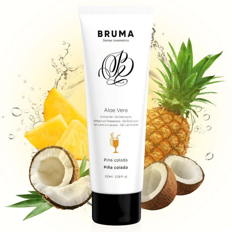 BRUMA - GEL SCORREVOLE ALOE VERA GUSTO CUPCAKE-PINA COLADA-NATURALE 100 ML - Intimo per le occasioni speciali | The Game Lingerie - Intimo per le occasioni speciali | The Game Lingerie