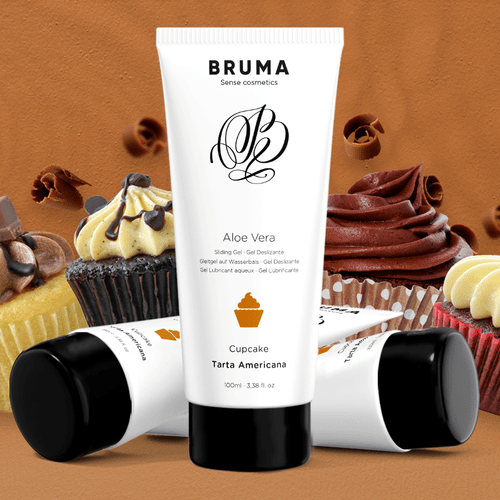 BRUMA - GEL SCORREVOLE ALOE VERA GUSTO CUPCAKE-PINA COLADA-NATURALE 100 ML - Intimo per le occasioni speciali | The Game Lingerie - Intimo per le occasioni speciali | The Game Lingerie